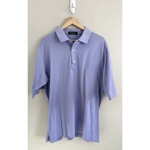 Carnoustie Golf Polo Men’s Purple Sz XL Mercerized Cotton